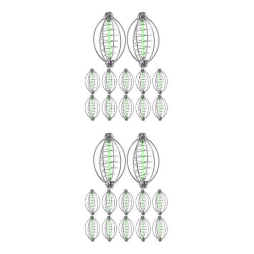 24pcs carp fishing feeder cage - 24pcs,