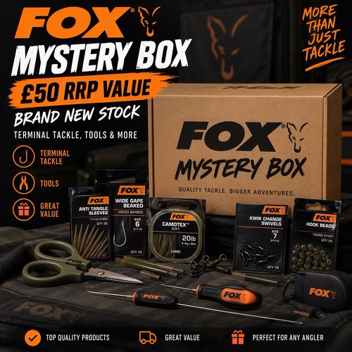 Fox carp fishing mystery - carp, box