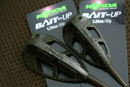 Korda bait method - up, feeder