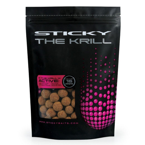 Sticky baits the krill - sticky,