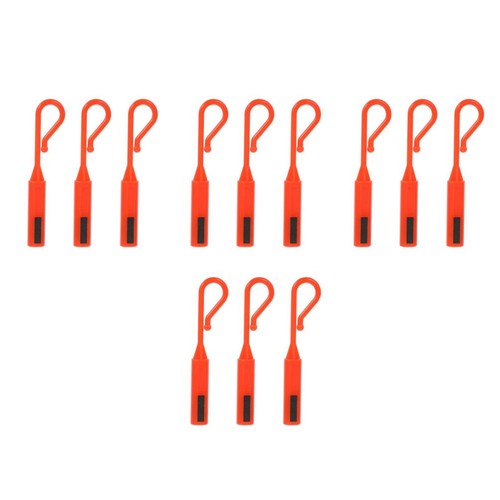 Reusable orange fishing hook - orange,